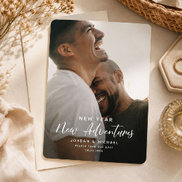 Moderne Nieuwjaars Verloving | Avonturen Script Le Save The Date