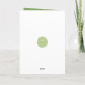 Moderne Noel Prettige feestdagen Gift Labels Holid (Achterkant)