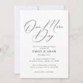 Moderne, nog een dag repetitie kaart (Voorkant)