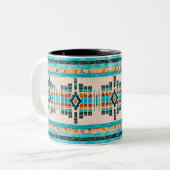Moderne Nomade Tweekleurige Koffiemok (Voorkant links)