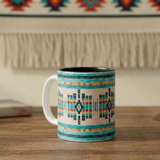 Moderne Nomade Tweekleurige Koffiemok