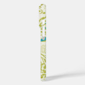 Moderne Nostalgie Monogram Herten  Bloemen Case-Mate iPhone Case (Achterkant / Links)