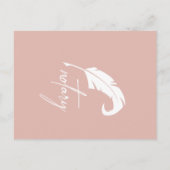 Moderne Notaris Foto Review & Bedank Foto Briefkaart (Achterkant)