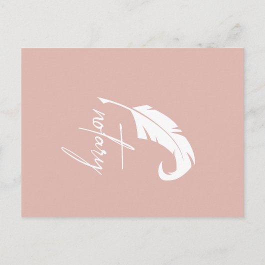 Moderne Notaris Foto Review & Bedank Foto Briefkaart (Achterkant)