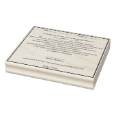 Moderne notaris publieke erkenning zegel rubberstempel (Stempel)