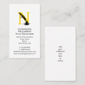 Moderne NOTARISAGENT Aangepaste LOGO Visitekaartje (Voorkant / Achterkant)