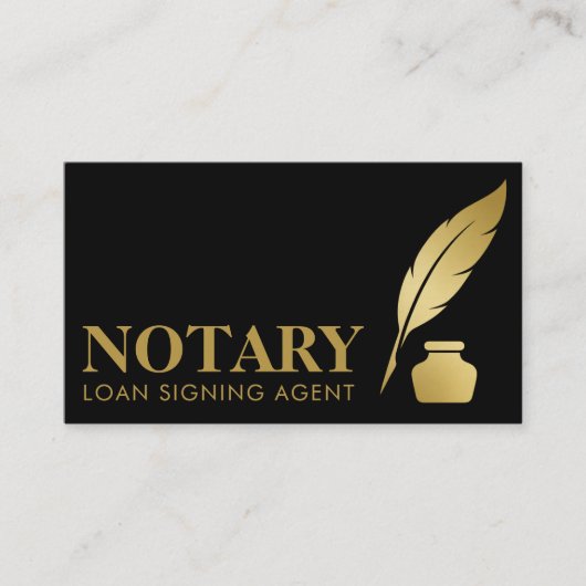 Moderne Notarisfoto Visitekaartje met QR-code (Voorkant)