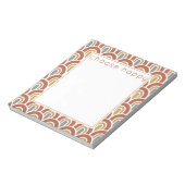 Moderne Notitieblok voor regenbogen (Linkerzijde)