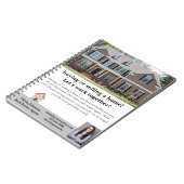 Moderne Notitieboek Estate Agent Custom (Linkerzijde)