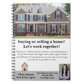 Moderne Notitieboek Estate Agent Custom (Voorkant)