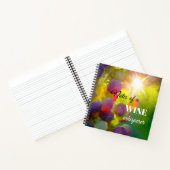 Moderne Notitieboek voor kunstwijnoverloop (Binnen)