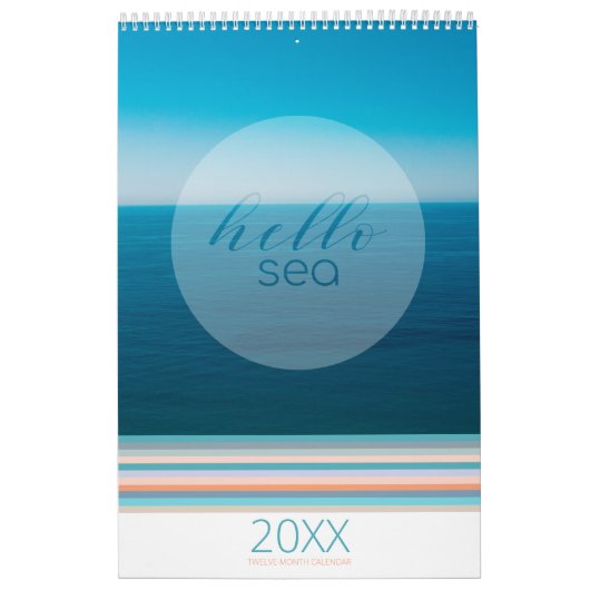 Moderne Oceaan Quote Kalender (Hoes)