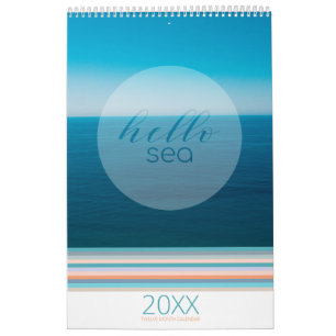 Moderne Oceaan Quote Kalender