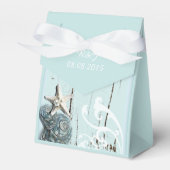 moderne oceaanTankjacht op zeehonden Bedankdoosjes (Voorkant Zijde)