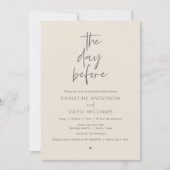 Moderne oefen lunch, de dag ervoor kaart (Voorkant)