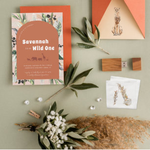 Moderne Oerwoud Arch   Terra Cotta Wild One Kaart