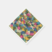 Moderne oerwoud kunst servet (Hoek)