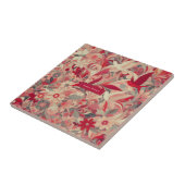 Moderne oerwoud kunst tegeltje (Zijkant)