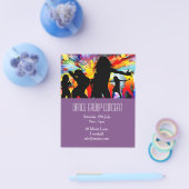 Moderne of hiphop-dansprestaties flyer (Enkel)