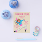 Moderne of hiphopdansuitvoering flyer (Enkel)