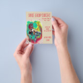 Moderne of hiphopdansuitvoering flyer (Hand)