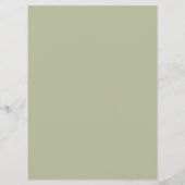 Moderne olievlek in de vorm van elegant, groen en menu (Achterkant)