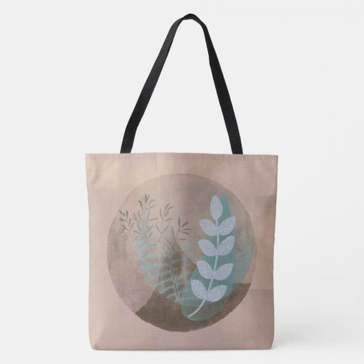Moderne olievlek tote bag (Voorkant)