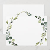 Moderne olievloeistof met eicellen, met Lijst Notitiekaartje (Voorkant / Achterkant)