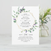 Moderne olievloeistof met eucalyptus Geometrische  Kaart (Staand voorkant)