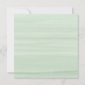 Moderne olievloeistof met eucalyptus Geometrische  Kaart (Achterkant)