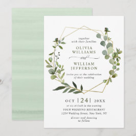 Moderne olievloeistof met eucalyptus Geometrische  Kaart