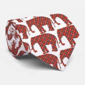 Moderne olifant stropdas (Opgerold)