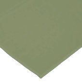 Moderne Olijfgroene Trouwdecoratie Medium Tafelloper (Hoek)