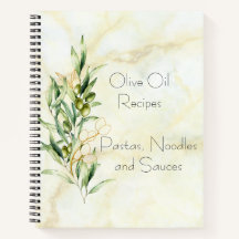 Moderne Olive Branch Recept Organizer