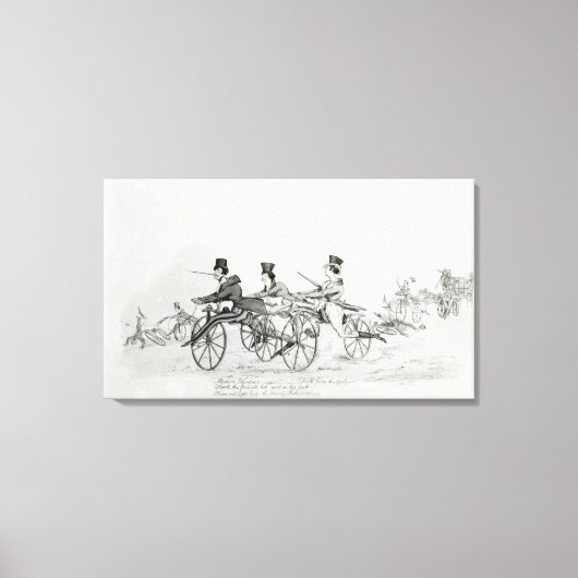 Moderne Olympische Spelen", c.1820 Canvas Afdruk (Voorkant)
