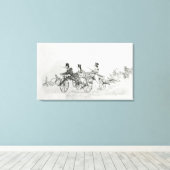 Moderne Olympische Spelen", c.1820 Canvas Afdruk (Insitu (Houten vloer))