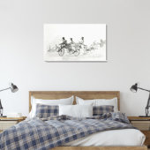 Moderne Olympische Spelen", c.1820 Canvas Afdruk (Insitu (Slaapkamer))