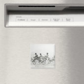 Moderne Olympische Spelen", c.1820 Magneet (Insitu (Vaatwasser))