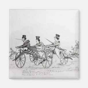 Moderne Olympische Spelen", c.1820 Magneet