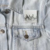 Moderne Olympische Spelen", c.1820 Vierkante Button 5,1 Cm (In situ)