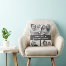 Moderne Oma en Opa Dag Zwart-Wit Foto's