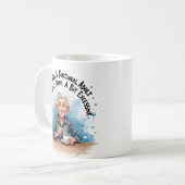 Moderne Oma/Opa Vriend Koffiemok (Voorkant links)