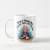Moderne Oma/Opa Vriend Koffiemok (Links)