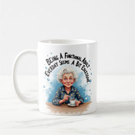 Moderne Oma/Opa Vriend Koffiemok