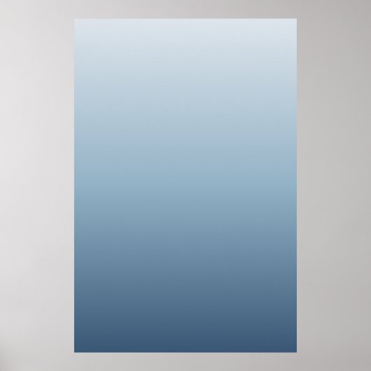 Moderne Ombre Aura Print Decoratie (Voorkant)
