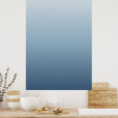 Moderne Ombre Aura Print Decoratie (Keuken)