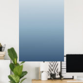 Moderne Ombre Aura Print Decoratie (Thuiskantoor)