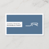 Moderne omgezette ruimte met logo- en QR-code Visitekaartje (Voorkant)