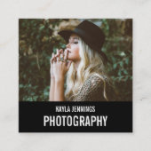 Moderne onderdrukking | Fotograaf Vierkante Visitekaartje (Voorkant)