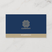 Moderne ondernemer, CEO & oprichter Visitekaartje (Achterkant)